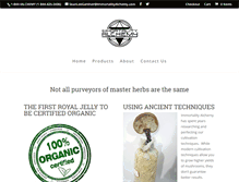 Tablet Screenshot of immortalityalchemy.com